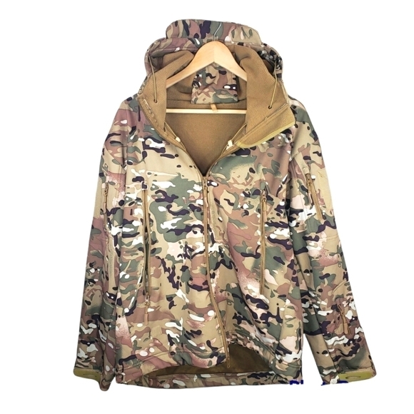 DICKIES Camo Winter Jacket - Picture 1 of 16